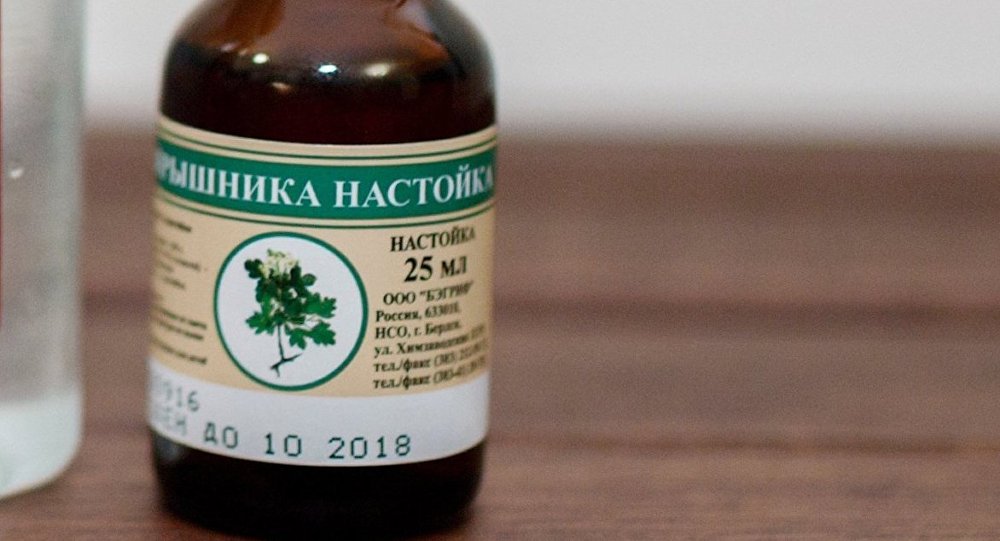 настойка боярышника