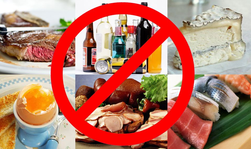 запрет на вредные продукты