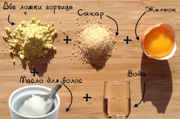 ингредиенты маски для волос