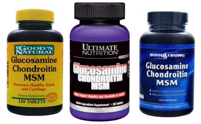 Glucosamine chondroitin msm таблетки