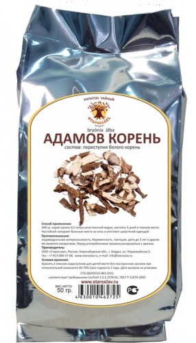 Пакетик адамов корень 50г