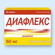 Диафлекс – инструкция по приему Диафлекс 50мг