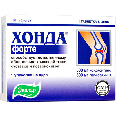 Таблетки Хонда форте Эвалар 36 таблеток