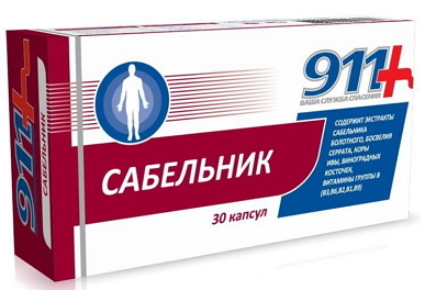 Сабельник 911 капсулы
