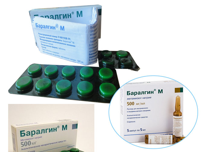 Уколы и таблетки Баралгина