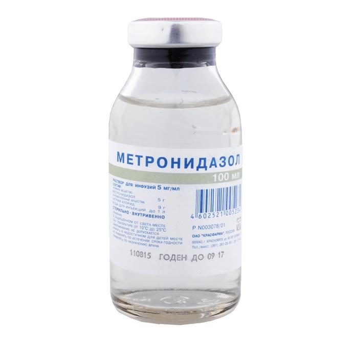 Метронидазол инструкция