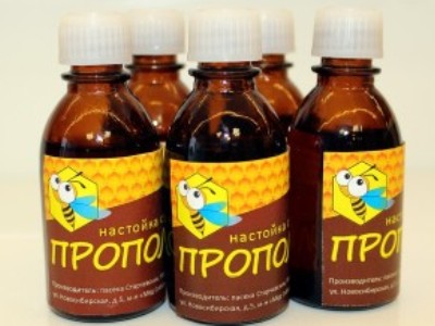 Лечение настойкой прополиса