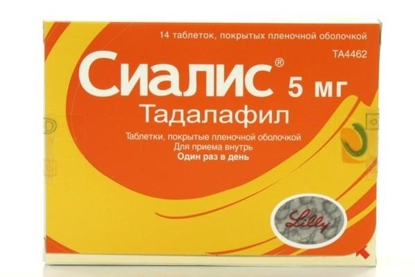 Препарат Тадалафил 5 мг