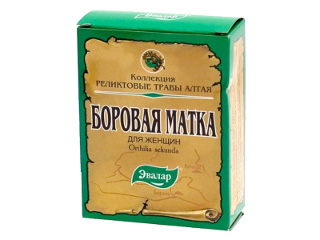 Боровая матка в таблетках и пакетиках