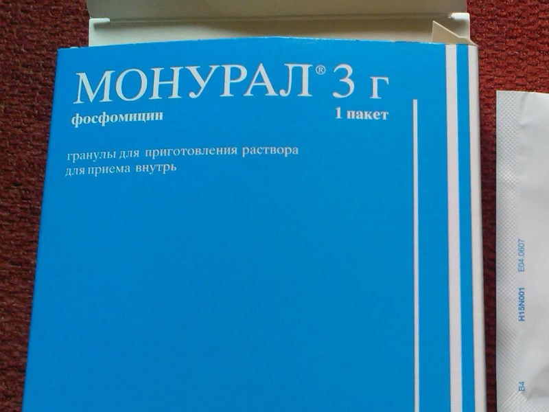 Лучшим лекарством для лечения цистита у мужчин считается Монурал