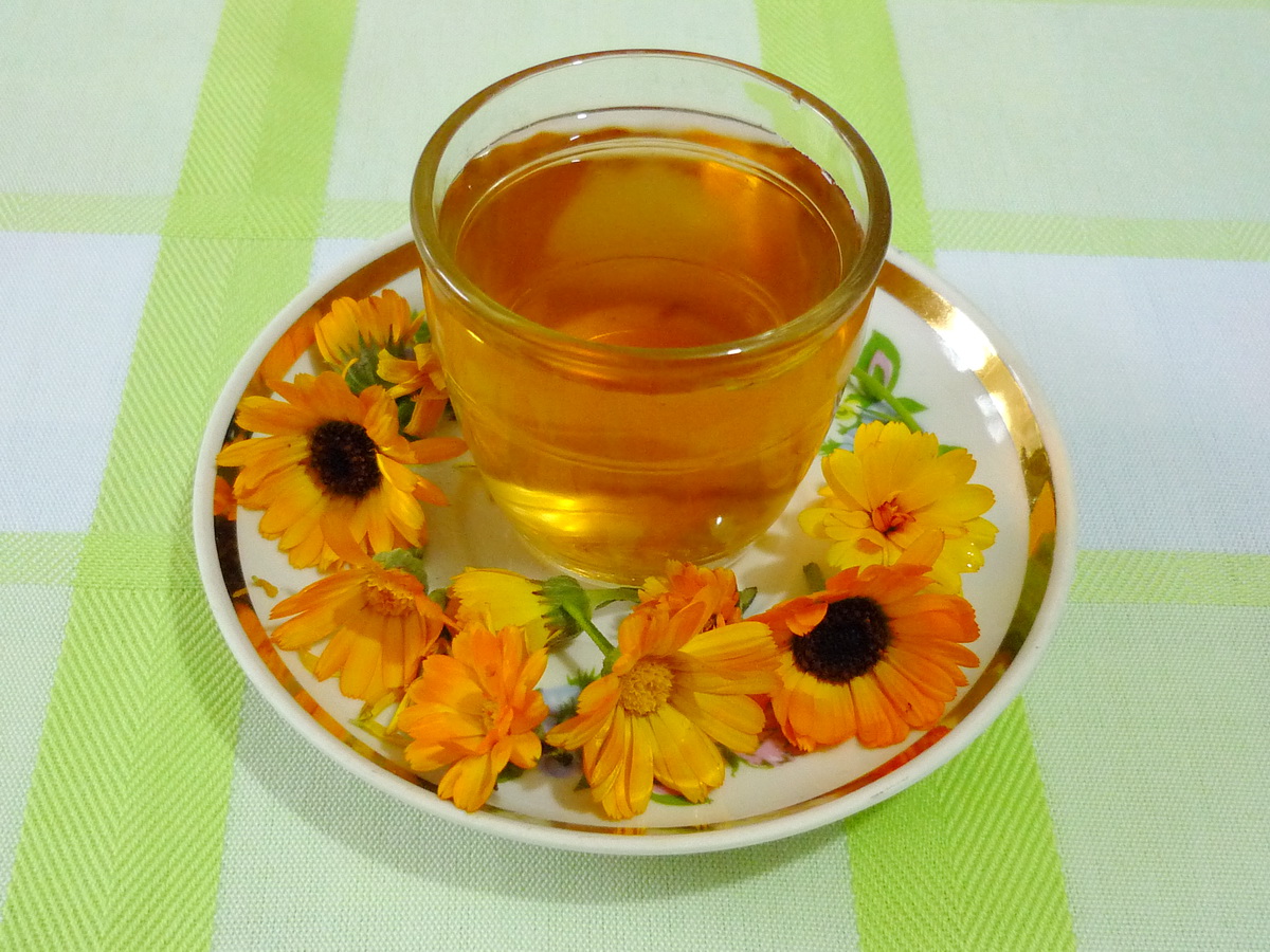 Настой календулы