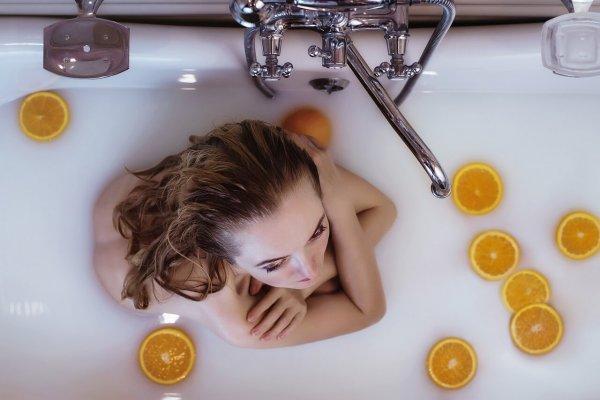 ванна с цитрусом